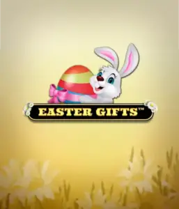 Enjoy the spirit of spring with Easter Gifts by Spinomenal, showcasing a delightful springtime setting with adorable Easter bunnies, eggs, and flowers. Relish in a scene of vibrant colors, offering entertaining opportunities like special symbols, multipliers, and free spins for a memorable time. Ideal for anyone in search of seasonal fun.