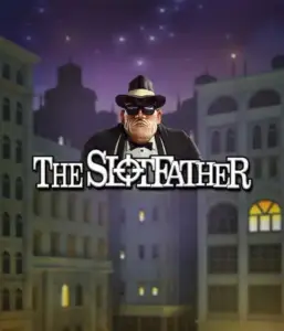 Step into the underworld realm of The Slotfather slot by Betsoft, featuring a commanding mafia boss standing against a moonlit cityscape. This graphic evokes the intense ambience of the organized crime, with the boss dressed in a sharp black suit and fedora. Perfect for fans of crime-themed slots, offering a captivating escape. 